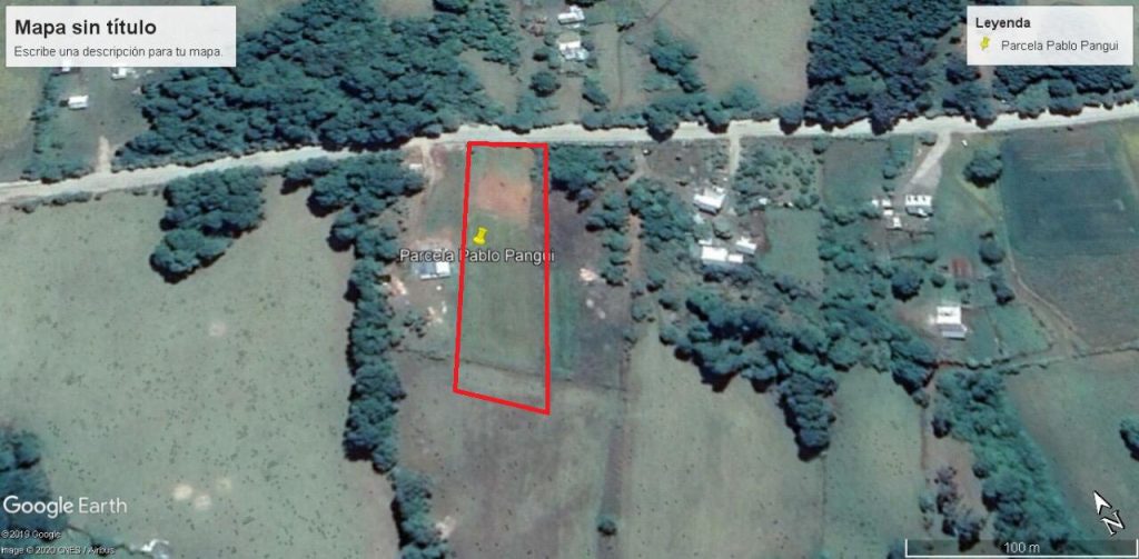 Venta de una parcela Sector Panguipulli